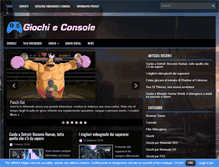 Tablet Screenshot of giochieconsole.com
